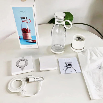 Portable Juicer Blender,Fresh Juice Blender,350ml Wireless Portable Electric Juicerï¼Œfresh juice blender portableï¼Œsuitable for making fruit juice, milkshakes, and smoothies