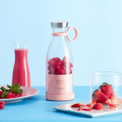 Portable Juicer Blender,Fresh Juice Blender,350ml Wireless Portable Electric Juicerï¼Œfresh juice blender portableï¼Œsuitable for making fruit juice, milkshakes, and smoothies
